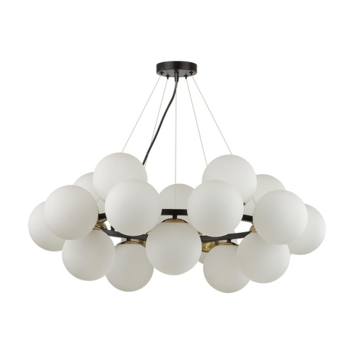 LUMION 6508/20 MODERNI LN26 170 чёрный, белый, бронза Люстра E14 20*40W 220V MELONA