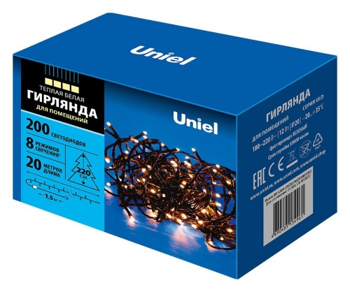 Гирлянда Нить Uniel ULD-S2000 UL-00007308 фото 3 Гирлянда Нить Uniel ULD-S2000 UL-00007308 фото 3