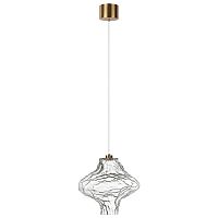 ODEON LIGHT 5107/3LA L-VISION ODL26 247 металл/стекло Подвес LED x 3W 4000K ORDI