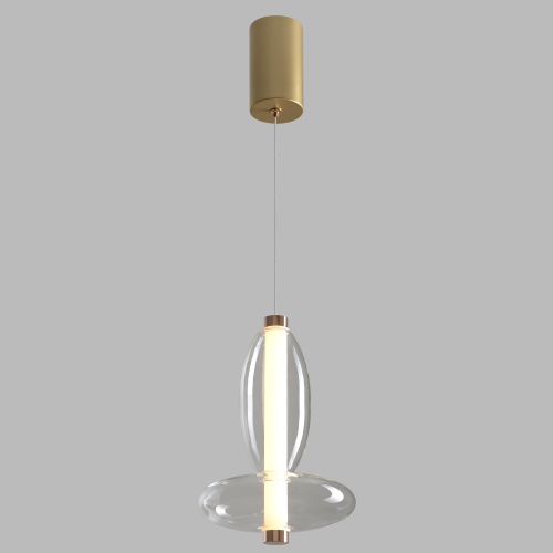 Светильник подвесной Crystal Lux QUASAR SP7W LED TRANSPARENT фото 6