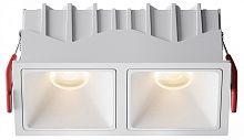 Встраиваемый светильник Maytoni Technical Alfa LED DL043-02-10W3K-SQ-W-1