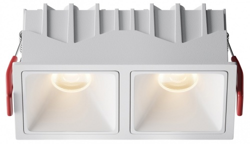Встраиваемый светильник Maytoni Technical Alfa LED DL043-02-10W3K-SQ-W-1