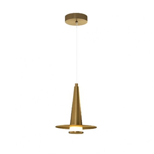 Подвесной светильник CURTISS brass фото 7
