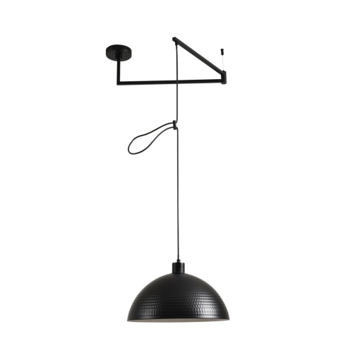 LUMION 8321/1C MODERNI LN26 301 черный, металл Люстра подвесная E27 1*60W 220V ARMINA