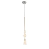 SL373.303.01 Подвес ST-Luce Хром/Янтарный G9 1*5W