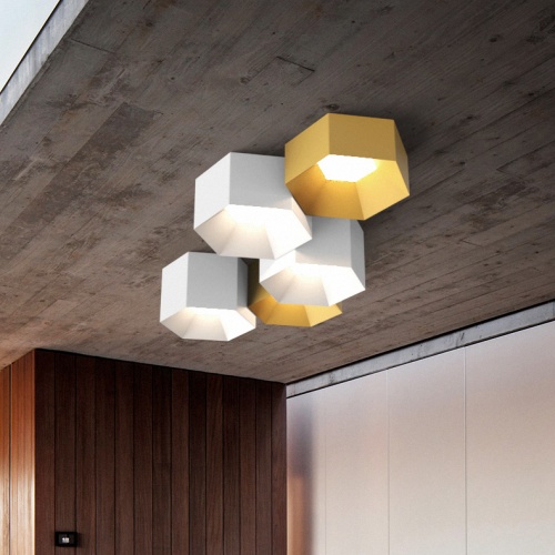 Потолочный светильник HEXAGON A H13 Light green фото 3 Потолочный светильник HEXAGON A H13 Light green фото 3