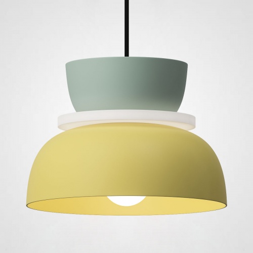 Подвесной светильник ILO D22 mint/yellow Подвесной светильник ILO D22 mint/yellow