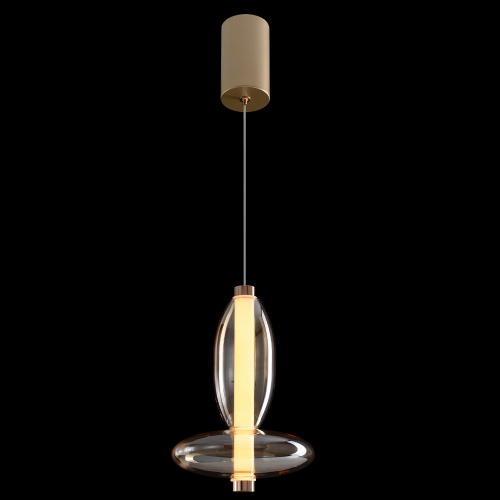 Светильник подвесной Crystal Lux QUASAR SP10W LED AMBER фото 7