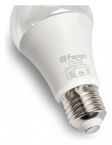 Лампа светодиодная Feron LB-7062 E27 12Вт K 38277 фото 2