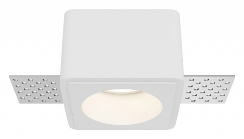 Встраиваемый светильник Maytoni Technical Gyps Modern DL123-GU10-01-W Встраиваемый светильник Maytoni Technical Gyps Modern DL123-GU10-01-W