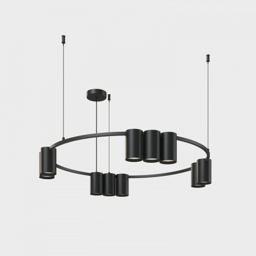Подвесная люстра Denkirs Orbit DK4065-BK фото 2 Подвесная люстра Denkirs Orbit DK4065-BK фото 2