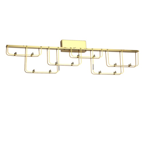 ODEON LIGHT 7060/12WL HIGHTECH ODL26 287 Настенный светильник нерж/сталь золото IP20 LED 12W 1080Лм 3000K 220V ZAHA