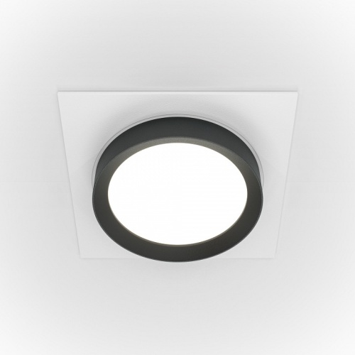 Встраиваемый светильник Maytoni Technical Hoop DL086-GX53-SQ-WB фото 3