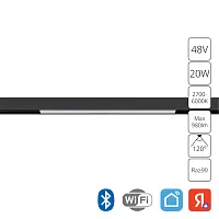 Встраиваемый светильник Arte Lamp Linea SMART A4693PL-1BK