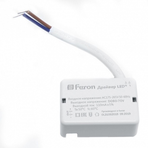 Блок питания с проводом Feron LB0162 29729 Блок питания с проводом Feron LB0162 29729