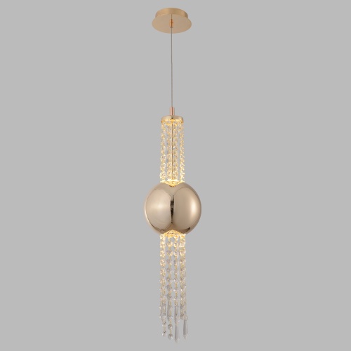 Светильник подвесной Crystal Lux NAVAJO SP3W LED GOLD фото 5 Светильник подвесной Crystal Lux NAVAJO SP3W LED GOLD фото 5