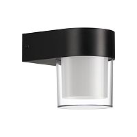 NOVOTECH 359297 STREET NT24 774 черный Светильник ландшафтный настенный IP65 LED 5W 4000K 175-265V OPAL