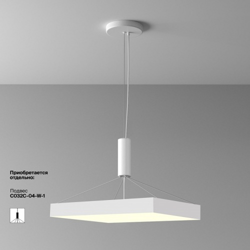 Накладной светильник Maytoni Technical Zon C032CL-90W3K-SQ-W фото 5 Накладной светильник Maytoni Technical Zon C032CL-90W3K-SQ-W фото 5