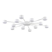 LUMION 8343/12C COMFI LN26 252 белый, металл Люстра GX53 LED 12*7W 220V TORINA