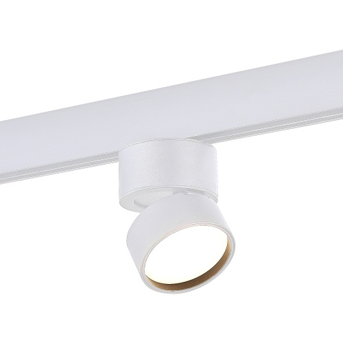 ST809.536.09 Магнитный трековый светильник Белый LED 1*9W 3000K 550Lm Ra>90 120° IP20 D85xH126 48V ST809.536.09 Магнитный трековый светильник Белый LED 1*9W 3000K 550Lm Ra>90 120° IP20 D85xH126 48V