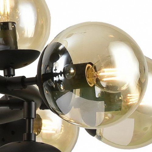 Подвесная люстра Arte Lamp BOLLA A1664SP-25BK фото 3 Подвесная люстра Arte Lamp BOLLA A1664SP-25BK фото 3
