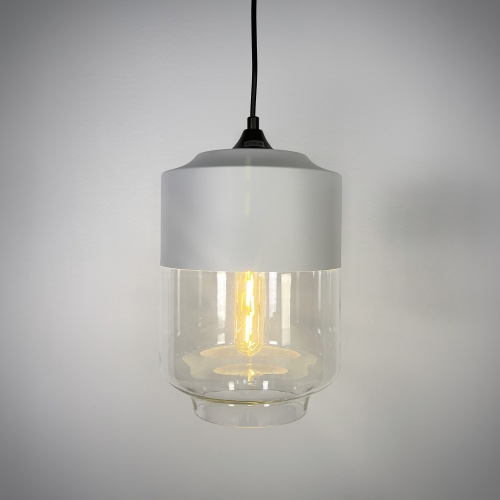 Подвесной светильник NORD A D18 White/Transparent фото 8 Подвесной светильник NORD A D18 White/Transparent фото 8