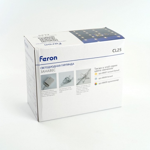 Занавес световой Feron CL25 48608 фото 6 Занавес световой Feron CL25 48608 фото 6