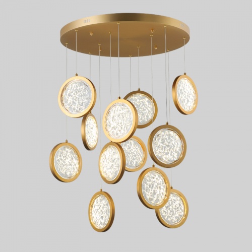 Дизайнерская подвесная люстра ЛУНА lighting collection D70