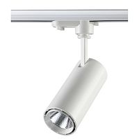 NOVOTECH 357547 PORT NT18 122 белый Светильник трековый однофазный трехжильный IP20 LED 4000K 15W 160-265V SELENE