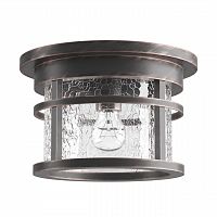 ODEON LIGHT 4044/1C NATURE ODL18 699 коричневый/патина Уличный потолочный светильник IP44 E27 60W 220V VIRTA
