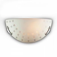 062 GLASSI SN 106 Бра стекло/белое E27 1*100Вт 300х160 QUADRO WHITE