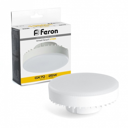 Лампа светодиодная Feron LB-474 GX70 25Вт 2700K 38268 фото 2