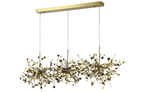 Светильник подвесной Crystal Lux GARDEN SP3х3 L1200 GOLD Светильник подвесной Crystal Lux GARDEN SP3х3 L1200 GOLD