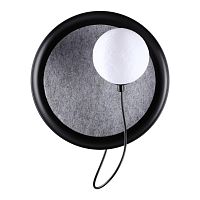 NOVOTECH 370974 OVER NT24 378 черный Светильник накладной настенный IP20 G9 7W 220V FELTO