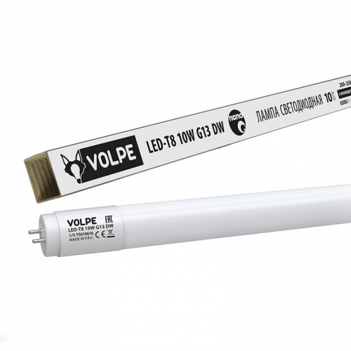 Лампа светодиодная Uniel LED-T8 G13 10Вт 6500K UL-00001455 Лампа светодиодная Uniel LED-T8 G13 10Вт 6500K UL-00001455