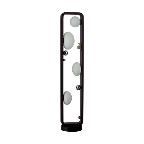 ODEON LIGHT EXCLUSIVE 5434/4FB NATURE ODL_EX26 079 черный/золотистый/хром/металл/акрил/декор металл Уличный наземный светильник-торшер 110см IP54 G9 4*15W max LUMA