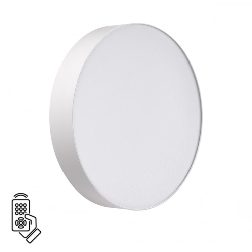 7779/DL BASICA SN 000 Светильник пластик/белый LED 48Вт 3000-6000К D390 IP43 пульт ДУ OPTIMA 7779/DL BASICA SN 000 Светильник пластик/белый LED 48Вт 3000-6000К D390 IP43 пульт ДУ OPTIMA