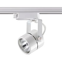 NOVOTECH 370428 PORT NT19 128 белый Светильник трековый однофазный трехжильный IP20 GU10 50W 220V PIPE