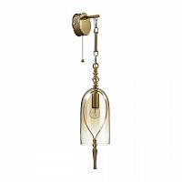 ODEON LIGHT EXCLUSIVE 4892/1W NEO ODL_EX22 147 бронзовы/коньячный/стекло Бра с выкл. E14 1*40W BELL
