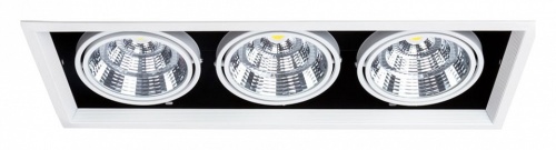 Встраиваемый светильник Arte Lamp Merga A8450PL-3WH Встраиваемый светильник Arte Lamp Merga A8450PL-3WH
