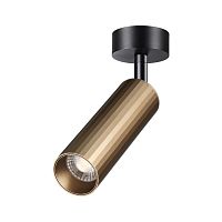 NOVOTECH 358987 OVER NT22 384 бронза светлая/черный Светильник светодиодный накладной IP20 LED 4000K 15W 220V ALBA