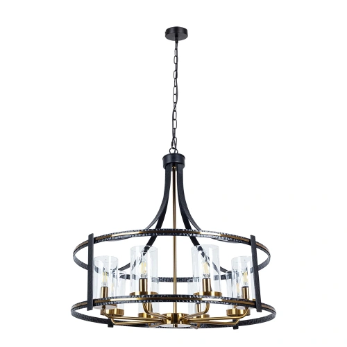 Подвесная люстра Arte Lamp AVIOR A7011SP-8BK Подвесная люстра Arte Lamp AVIOR A7011SP-8BK