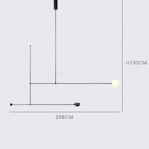 Подвесной светильник LINES K фото 5