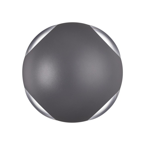 NOVOTECH 358464 STREET NT20 738 темно-серый  Ландшафтный настенный св-ник IP54 LED 4000K 12W 85-265V  CALLE