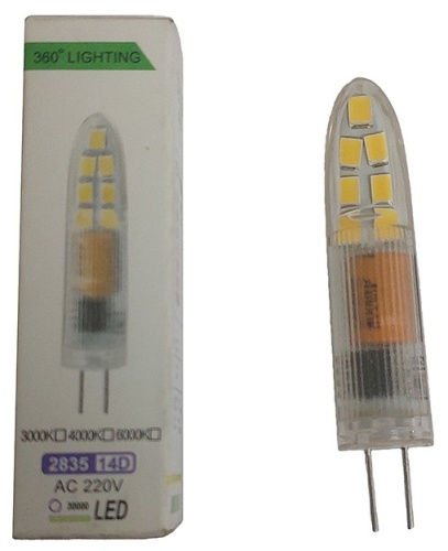 Лампа светодиодная Kink Light G4 2.8Вт 4000K L07672 Лампа светодиодная Kink Light G4 2.8Вт 4000K L07672