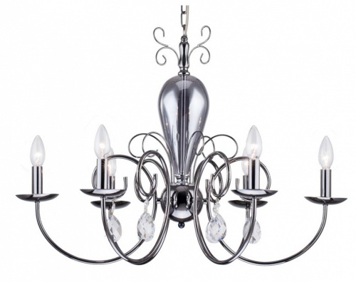 Подвесная люстра Arti Lampadari Lazzaro Lazzaro E 1.1.6 NB Подвесная люстра Arti Lampadari Lazzaro Lazzaro E 1.1.6 NB