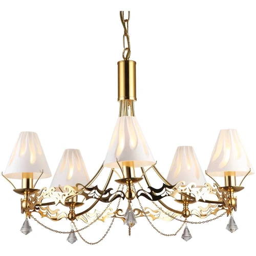 Подвесная люстра Arte Lamp FUJI A1626LM-5GO Подвесная люстра Arte Lamp FUJI A1626LM-5GO