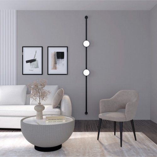 Накладной светильник Denkirs BELTY FLOW DK5567-BK фото 4 Накладной светильник Denkirs BELTY FLOW DK5567-BK фото 4