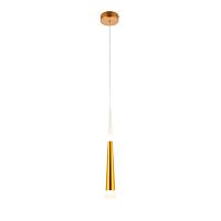 SLE200103-01 Подвес Золотистый/Золотистый, Белый LED 1*7W 3000K
