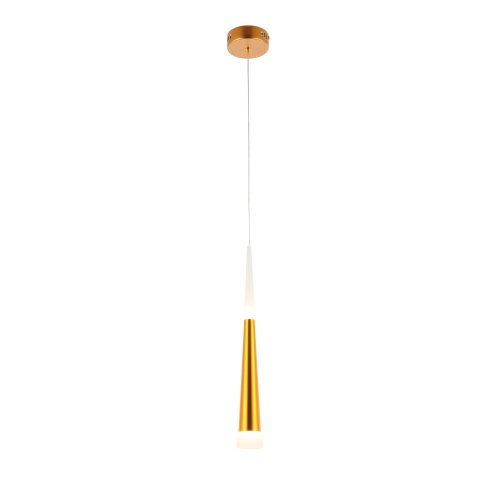 SLE200103-01 Подвес Золотистый/Золотистый, Белый LED 1*7W 3000K